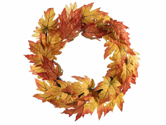 Ghirlanda foglie d'autunno