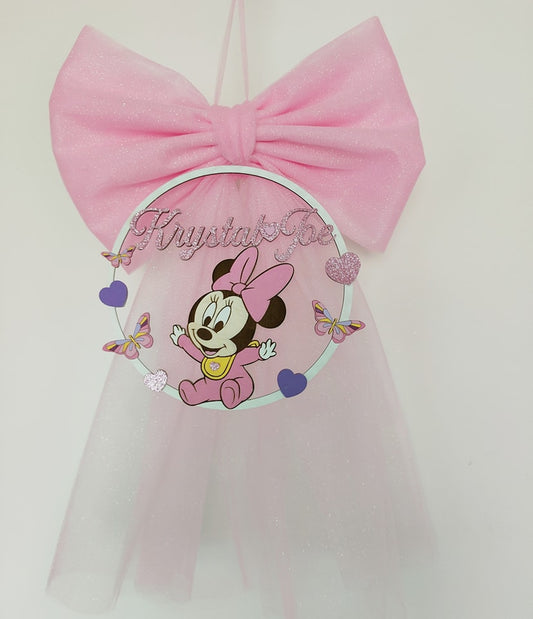 Fiocco nascita Minnie Baby - Best Moment Decor