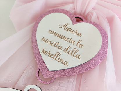 Fiocco nascita minou - Best Moment Decor
