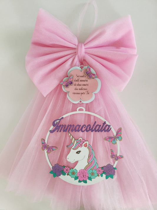 Fiocco nascita Unicorno - Best Moment Decor