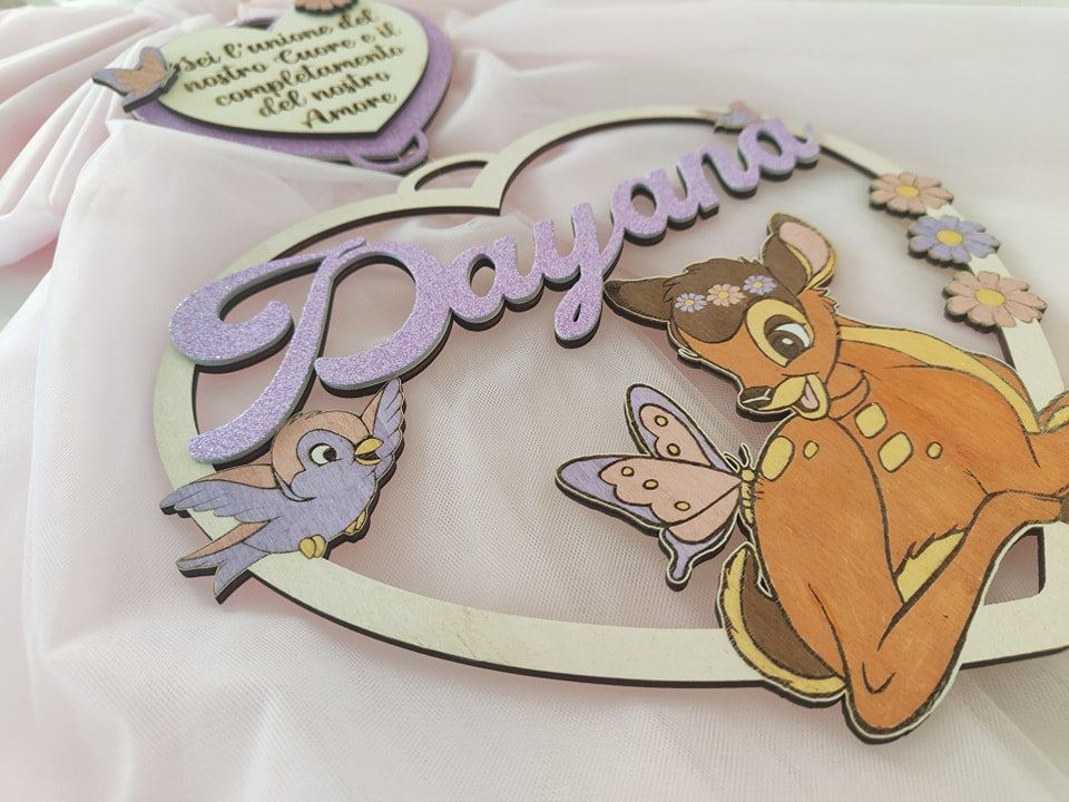 Fiocco nascita bambi - Best Moment Decor