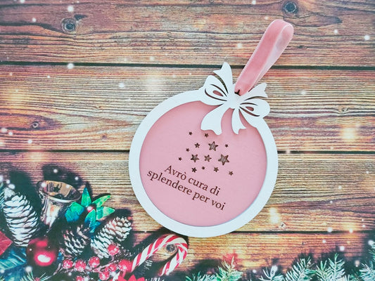 Pallina frase e stelle