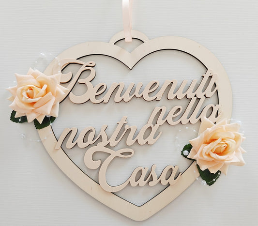 Fuoriporta pesca in legno intagliato - Best Moment Decor