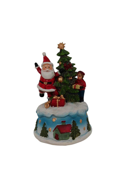 Carillon Babbo Natale e regali