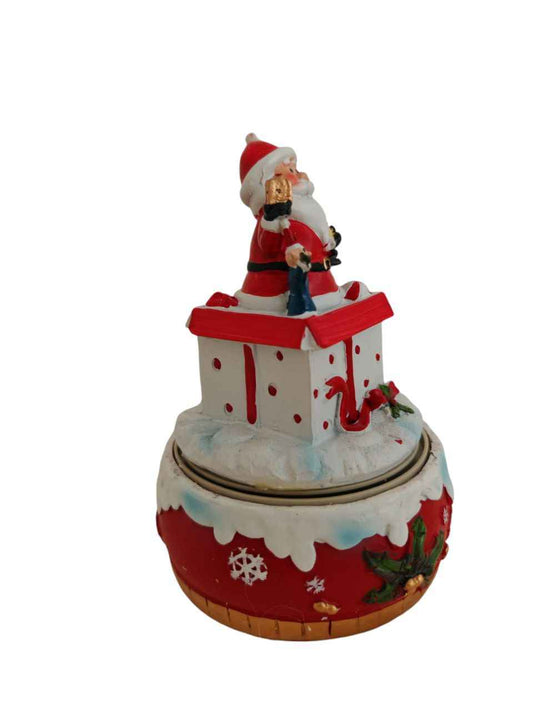 Carillon girevole Babbo e regali