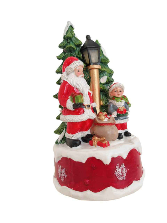 Carillon luminoso Babbo Natale