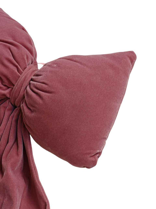 Fiocco imbottito in velluto rosa