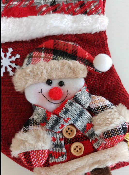 Calza pupazzo di neve