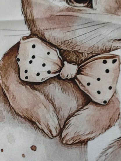 Fodera cuscino coniglietti