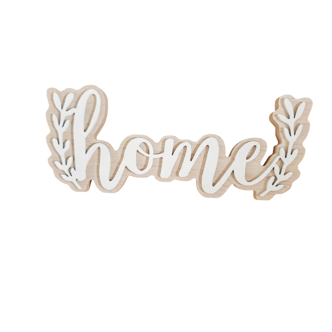 Scritta in legno  Home