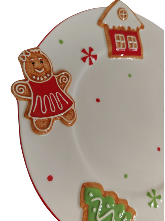 Piatto in ceramica biscottini