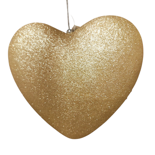 Cuore maxi in polistirolo glitter