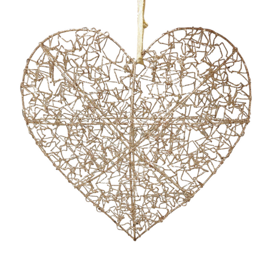 Cuore in ferro intrecciato