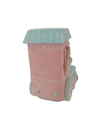 Trenino rosa e tiffany