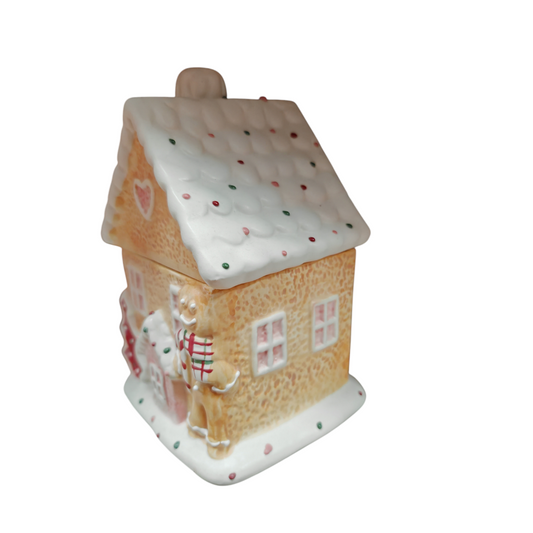 Barattolo casetta ceramica maxi