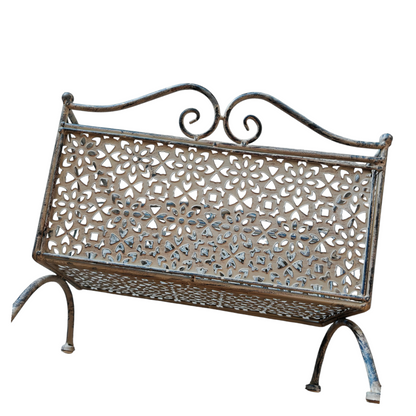 Portariviste in ferro stile shabby chic