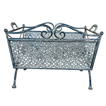 Portariviste in ferro stile shabby chic