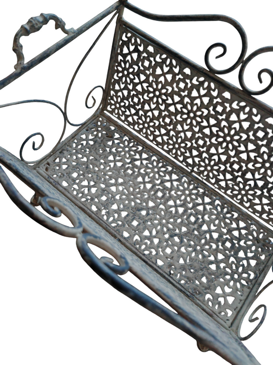 Portariviste in ferro stile shabby chic