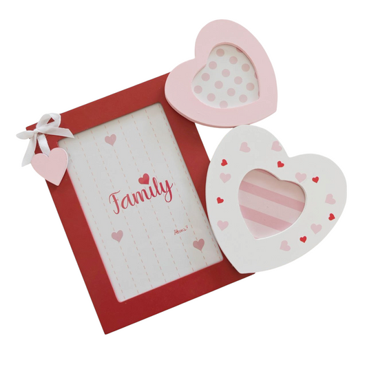 Cornice doppio cuore