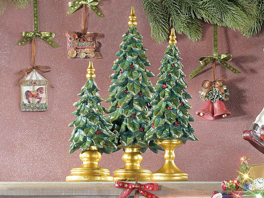 Albero in resina verde piccolo