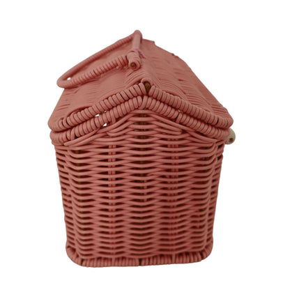 Cestino in rattan