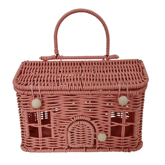 Cestino in rattan