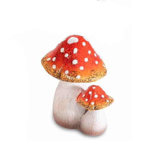 Coppia funghi decorativi maxi