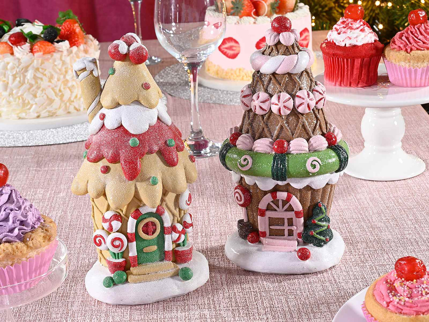 Casetta in resina colorata