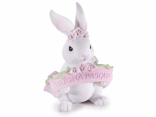 IN ARRIVO Coniglietto rosa Buona Pasqua