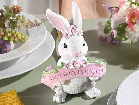 IN ARRIVO Coniglietto rosa Buona Pasqua