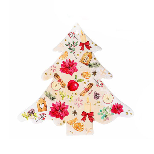 Sottopentola albero bianco