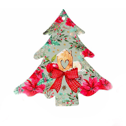 Sottopentola albero casetta