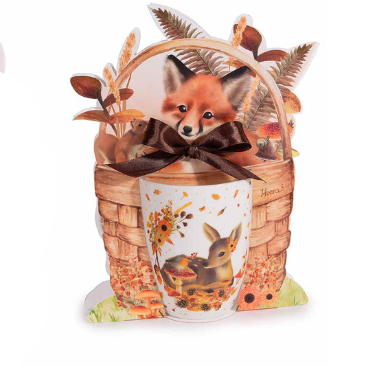 IN ARRIVO Tazza con confezione regalo cerbiatto