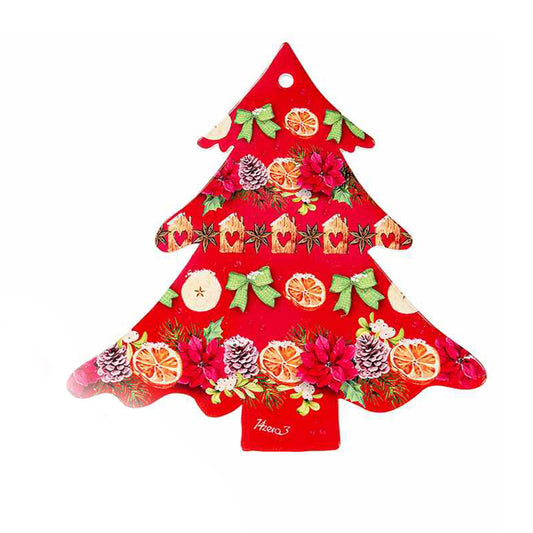 Sottopentola albero rosso