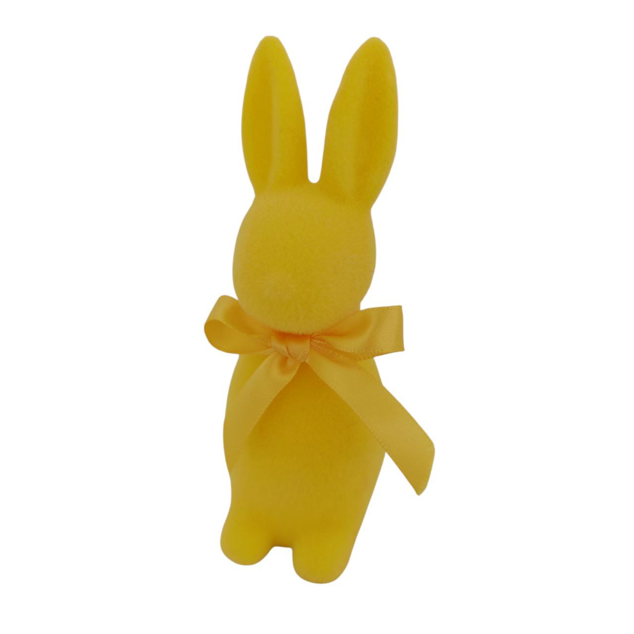 Coniglietto in vellutino giallo