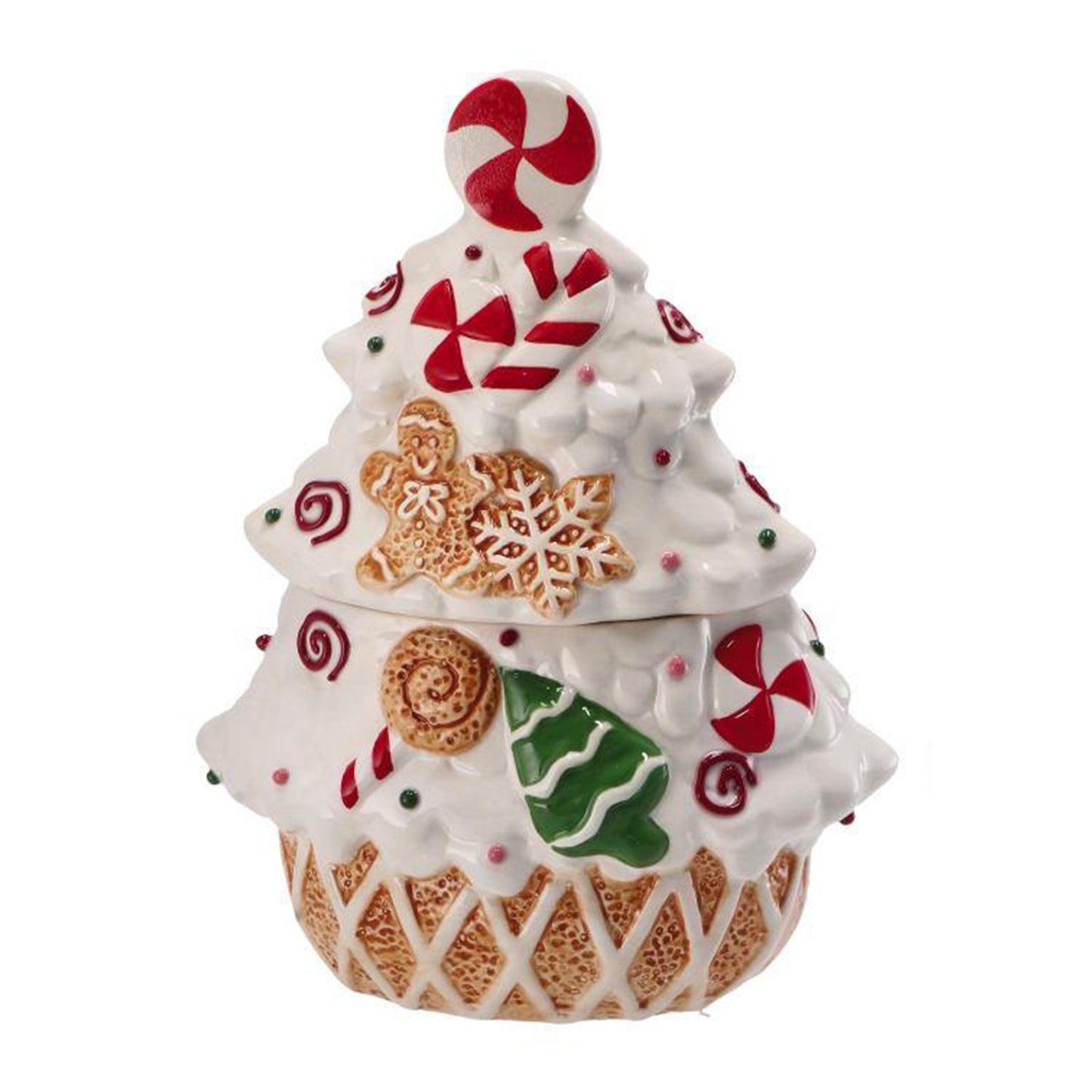 Barattolo albero bianco maxi