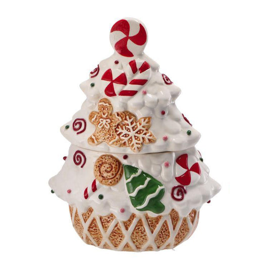 Barattolo albero bianco
