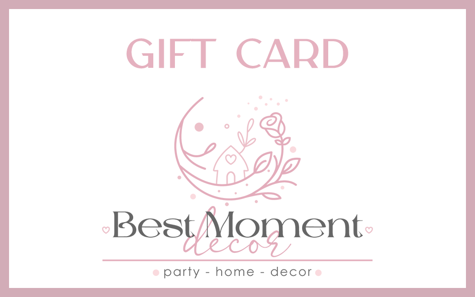 Best Moment GIFT CARD