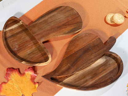 Tagliere/ vassoio fungo in legno