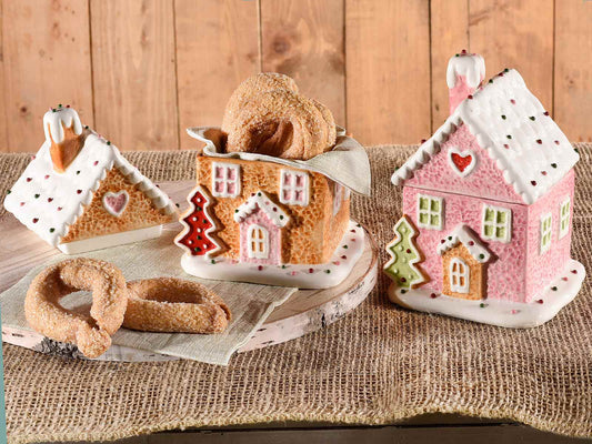 Barattolo casetta biscottino