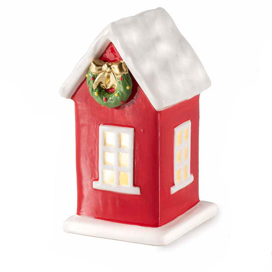 Casetta in porcellana luce led
