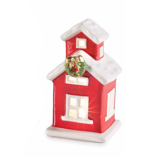 Casetta in porcellana luce led