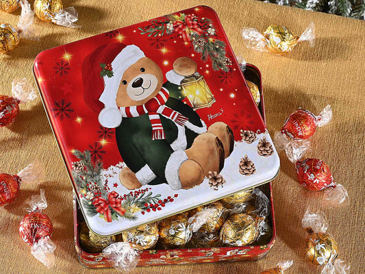 Scatola in metallo orsetto