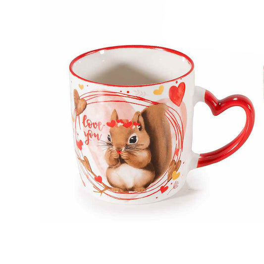 Tazza scoiattolo love con scatola
