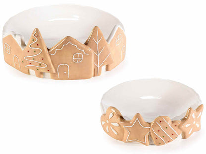 Piatto biscotti in ceramica maxi