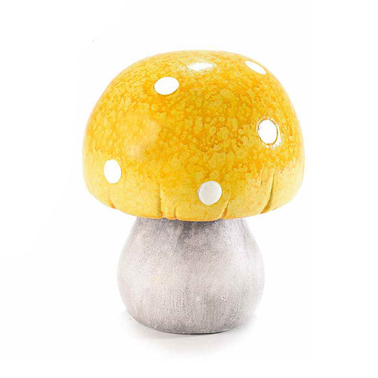 Fungo decorativo giallo