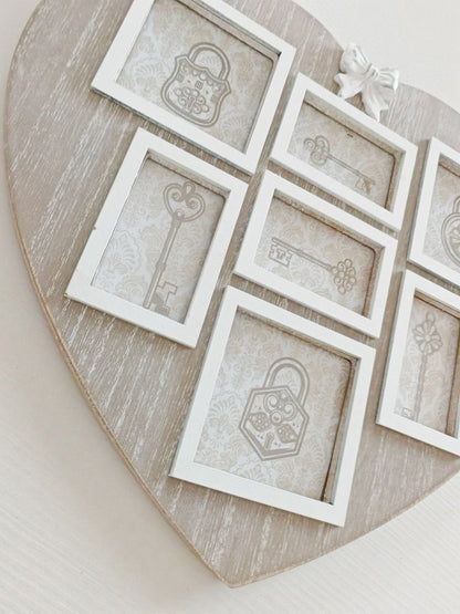 Cornice cuore shabby chic - Best Moment Decor
