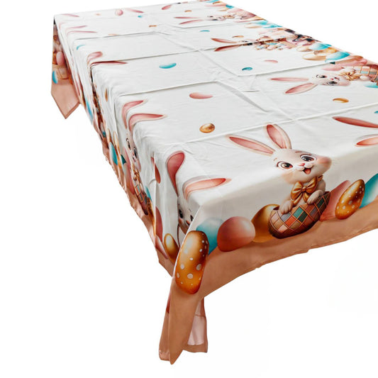 Tovaglia pink bunny 6 posti