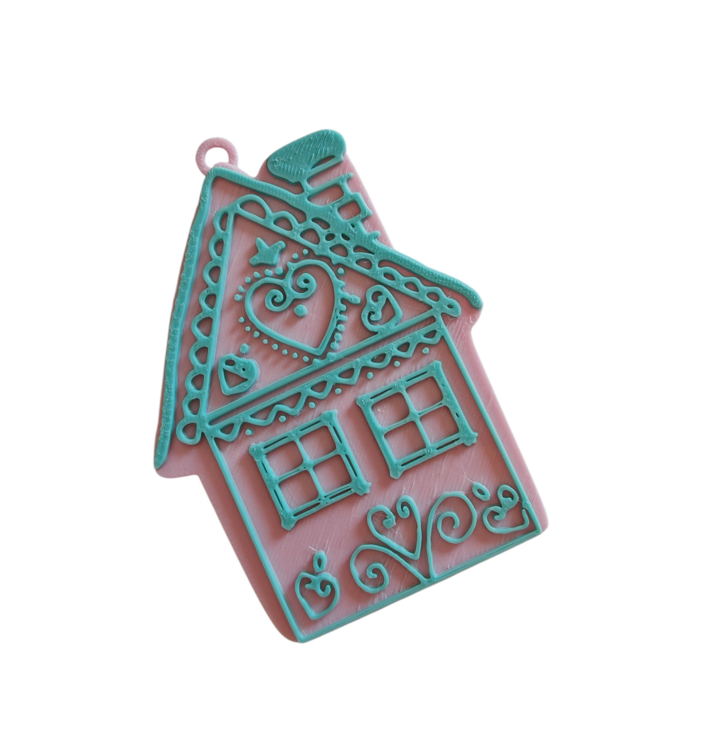 Addobbo casa pan di zenzero tiffany e rosa