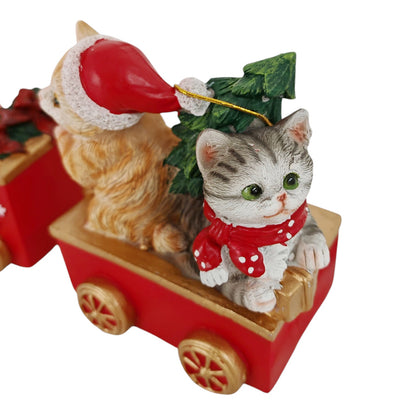 Trenino Babbo Natale e animali